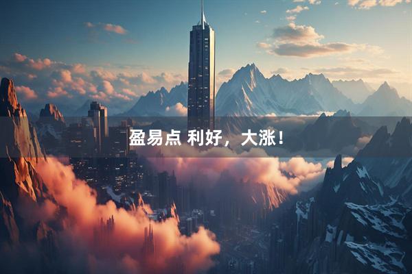 盈易点 利好，大涨！